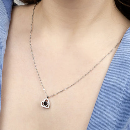 Noszę Miłość™ - naszyjnik ze zdjęciem